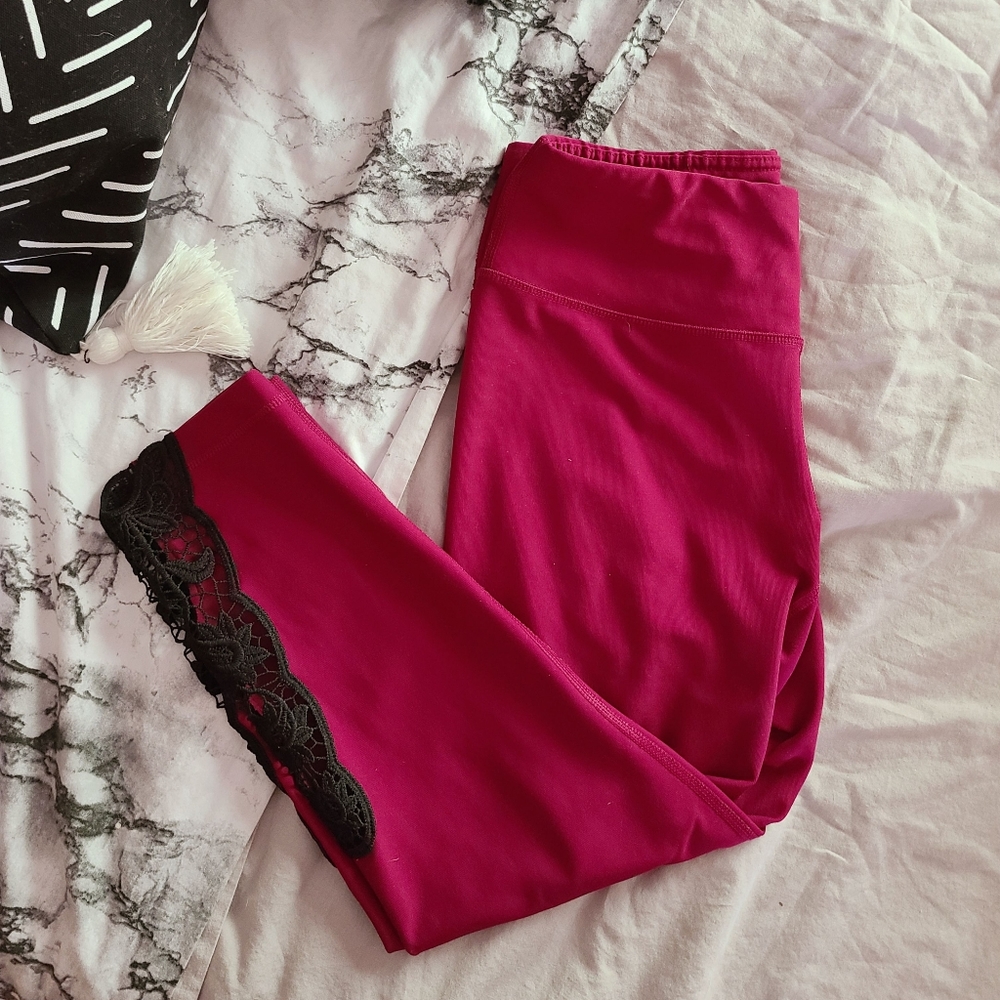 Leggings with Lace Detail 90 Degrees